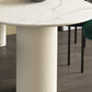 Solid Wood Contemporary Free Form Dining Table Sintered Stone Table for Dining Room and Kitchen Clearhalo ' dining_table' 'Dining Tables & Seating' 'Dining Tables' 'furn' 'furn_dining_table' 'Furniture' 'furniture_dining_table' 'Kitchen & Dining Furniture' 'kitchen&dining_furn' 'kitchen' 'kitchen_dining_table' 3671037