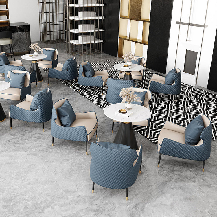 Modern Style Sintered Stone Dining Room Table White Round Table with Pedestal Base Clearhalo ' dining_table' 'Dining Tables & Seating' 'Dining Tables' 'furn' 'furn_dining_table' 'Furniture' 'furniture_dining_table' 'Kitchen & Dining Furniture' 'kitchen&dining_furn' 'kitchen' 'kitchen_dining_table' 3671061