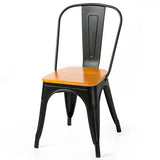 Industrial Dining Room Chair Slat Back Side Chair with Metal Legs for Home Use Clearhalo ' kitchen&dining_furn' 'Dining Chairs' 'Dining Tables & Seating' 'dining_chair' 'furn' 'furn_dining_chair' 'Furniture' 'furniture_dining_chair' 'Kitchen & Dining Furniture' 'kitchen' 3671075