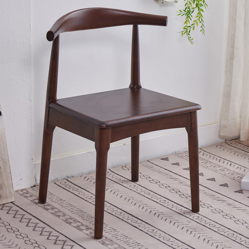 Contemporary Dining Chair Open Back Side Chair with Wood Legs for Home Use Clearhalo ' kitchen&dining_furn' 'Dining Chairs' 'Dining Tables & Seating' 'dining_chair' 'furn' 'furn_dining_chair' 'Furniture' 'furniture_dining_chair' 'Kitchen & Dining Furniture' 'kitchen' 3671122