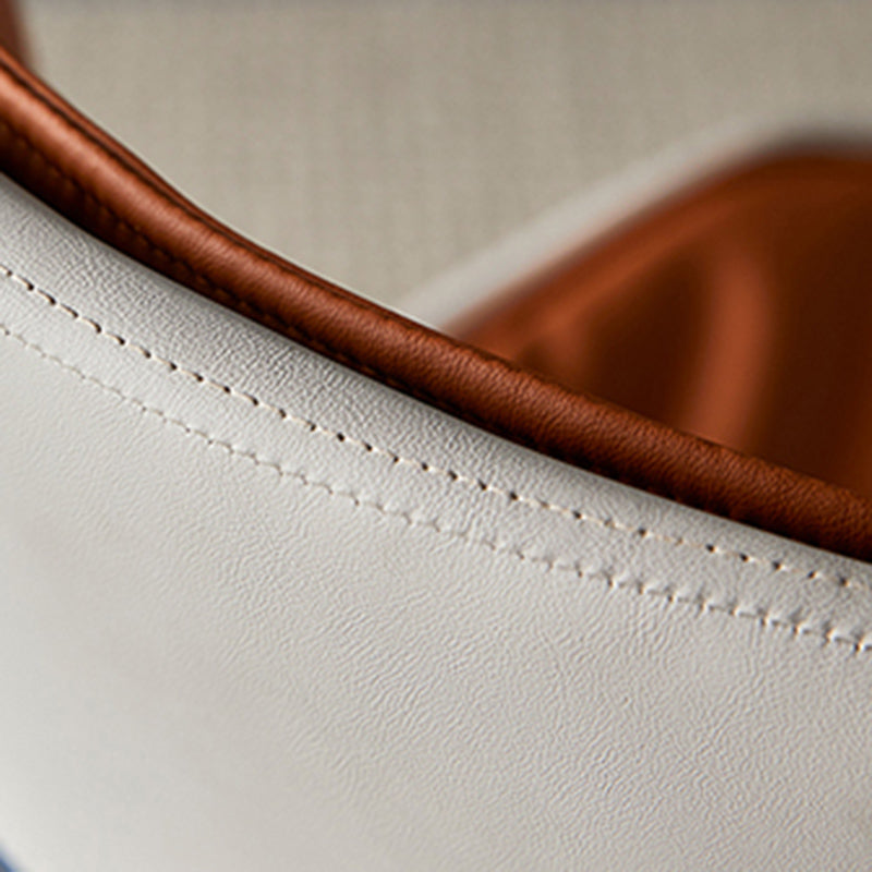 Industrial Style Home Side Chair Set Leather Dining Chair with Metal Legs Clearhalo ' kitchen&dining_furn' 'Dining Chairs' 'Dining Tables & Seating' 'dining_chair' 'furn' 'furn_dining_chair' 'Furniture' 'furniture_dining_chair' 'Kitchen & Dining Furniture' 'kitchen' 3671277