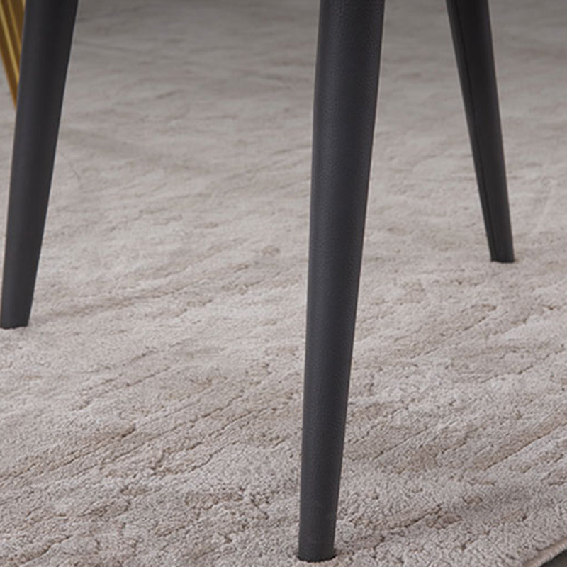 Metal Industrial Dining Room Chair Metallic Finish Open Back Dining Chair Clearhalo ' kitchen&dining_furn' 'Dining Chairs' 'Dining Tables & Seating' 'dining_chair' 'furn' 'furn_dining_chair' 'Furniture' 'furniture_dining_chair' 'Kitchen & Dining Furniture' 'kitchen' 3671328