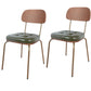 Industrial Dining Chair with 4 Metal Legs Open Back Side Chair for Home Use Green 2 Piece Set Clearhalo ' kitchen&dining_furn' 'Dining Chairs' 'Dining Tables & Seating' 'dining_chair' 'furn' 'furn_dining_chair' 'Furniture' 'furniture_dining_chair' 'Kitchen & Dining Furniture' 'kitchen' 3671349