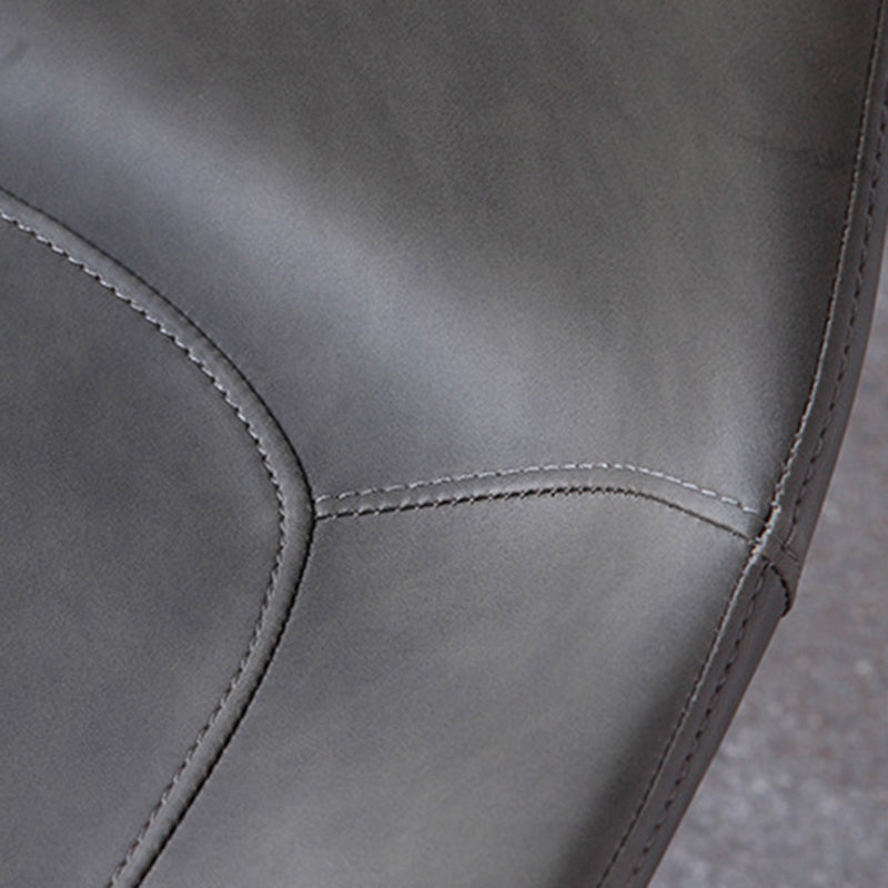 Modern Style Microfiber Leather Chair 20'' Wide Parsons Chair for Home Clearhalo ' kitchen&dining_furn' 'Dining Chairs' 'Dining Tables & Seating' 'dining_chair' 'furn' 'furn_dining_chair' 'Furniture' 'furniture_dining_chair' 'Kitchen & Dining Furniture' 'kitchen' 3671380