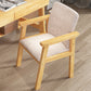 Contemporary Wood Dining Side Chair Home Open Back Dining Side Armchair Natural 1 Piece Clearhalo ' kitchen&dining_furn' 'Dining Chairs' 'Dining Tables & Seating' 'dining_chair' 'furn' 'furn_dining_chair' 'Furniture' 'furniture_dining_chair' 'Kitchen & Dining Furniture' 'kitchen' 3671405
