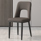 Home Scandinavian Side Chair Open Back Metal Upholstered Dining Room Chair Grey 1 Piece Clearhalo ' kitchen&dining_furn' 'Dining Chairs' 'Dining Tables & Seating' 'dining_chair' 'furn' 'furn_dining_chair' 'Furniture' 'furniture_dining_chair' 'Kitchen & Dining Furniture' 'kitchen' 3671501