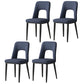 Home Scandinavian Side Chair Open Back Metal Upholstered Dining Room Chair Light Blue 4 Piece Set Clearhalo ' kitchen&dining_furn' 'Dining Chairs' 'Dining Tables & Seating' 'dining_chair' 'furn' 'furn_dining_chair' 'Furniture' 'furniture_dining_chair' 'Kitchen & Dining Furniture' 'kitchen' 3671516