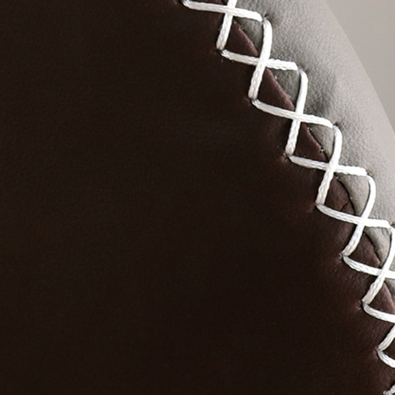 Contemporary Side Metal Frame Chair 17" Wide Parsons Dining Chair for Home Clearhalo ' kitchen&dining_furn' 'Dining Chairs' 'Dining Tables & Seating' 'dining_chair' 'furn' 'furn_dining_chair' 'Furniture' 'furniture_dining_chair' 'Kitchen & Dining Furniture' 'kitchen' 3671532