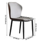 Contemporary Side Metal Frame Chair 17" Wide Parsons Dining Chair for Home Clearhalo ' kitchen&dining_furn' 'Dining Chairs' 'Dining Tables & Seating' 'dining_chair' 'furn' 'furn_dining_chair' 'Furniture' 'furniture_dining_chair' 'Kitchen & Dining Furniture' 'kitchen' 3671536