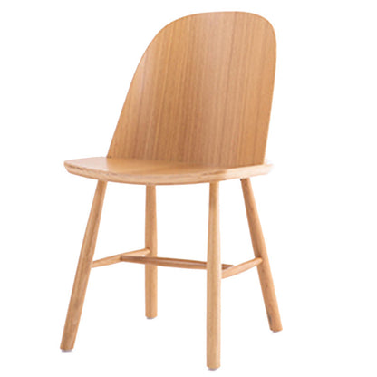 Glam Style Dining Chair Solid Wood Dining Room Side Chair with Wood Legs Natural 1 Piece Clearhalo ' kitchen&dining_furn' 'Dining Chairs' 'Dining Tables & Seating' 'dining_chair' 'Furniture' 'furniture_dining_chair' 'Kitchen & Dining Furniture' 'kitchen' 3671546