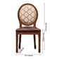 Wooden Dining Side Chairs Victorian Style King Louis Back Side Chair, 20'' Wide Clearhalo ' kitchen&dining_furn' 'Dining Chairs' 'Dining Tables & Seating' 'dining_chair' 'furn' 'furn_dining_chair' 'Furniture' 'furniture_dining_chair' 'Kitchen & Dining Furniture' 'kitchen' 3671599