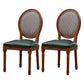 Wooden Dining Side Chairs Victorian Style King Louis Back Side Chair, 20'' Wide Green 2 Piece Set Clearhalo ' kitchen&dining_furn' 'Dining Chairs' 'Dining Tables & Seating' 'dining_chair' 'furn' 'furn_dining_chair' 'Furniture' 'furniture_dining_chair' 'Kitchen & Dining Furniture' 'kitchen' 3671603