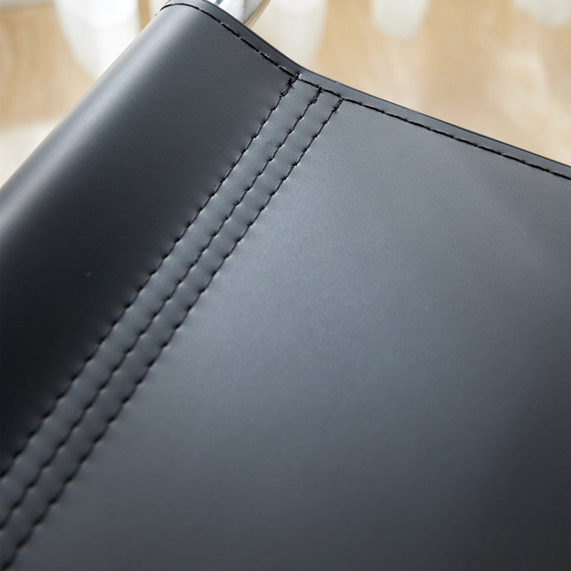 Industrial Style Metal Cantilever Arm Side Chair Open Back Dining Side Chair for Home Clearhalo ' kitchen&dining_furn' 'Dining Chairs' 'Dining Tables & Seating' 'dining_chair' 'furn' 'furn_dining_chair' 'Furniture' 'furniture_dining_chair' 'Kitchen & Dining Furniture' 'kitchen' 3671634