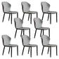 Scandinavian Home Side Chair Indoor Wingback Metal Armless Dining Room Chair Grey 8 Piece Set Clearhalo ' kitchen&dining_furn' 'Dining Chairs' 'Dining Tables & Seating' 'dining_chair' 'furn' 'furn_dining_chair' 'Furniture' 'furniture_dining_chair' 'Kitchen & Dining Furniture' 'kitchen' 3671643