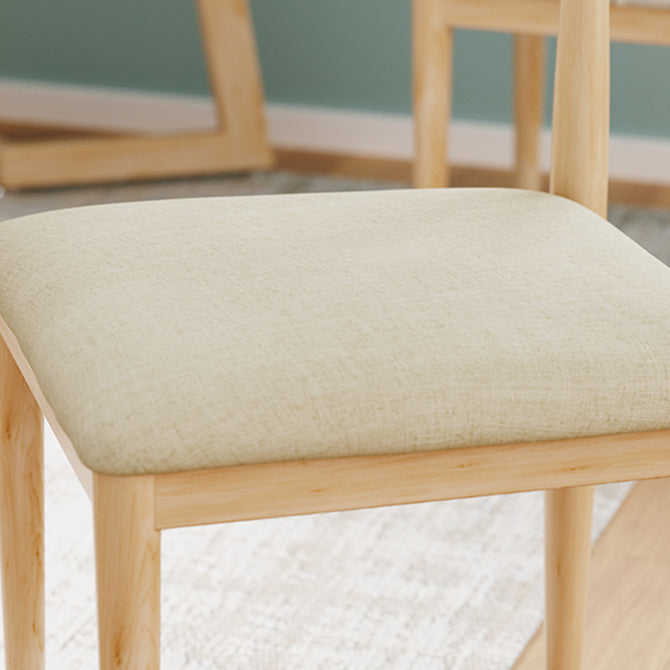 Scandinavian Side Chair Open Back Metal Upholstered Dining Room Chair for Home Clearhalo ' kitchen&dining_furn' 'Dining Chairs' 'Dining Tables & Seating' 'dining_chair' 'furn' 'furn_dining_chair' 'Furniture' 'furniture_dining_chair' 'Kitchen & Dining Furniture' 'kitchen' 3671678