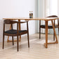 Scandinavian Style Wood Dining Side Chair Home Open Back Dining Side Chair with Arm Clearhalo ' kitchen&dining_furn' 'Dining Chairs' 'Dining Tables & Seating' 'dining_chair' 'furn' 'furn_dining_chair' 'Furniture' 'furniture_dining_chair' 'Kitchen & Dining Furniture' 'kitchen' 3671758