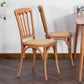 Wood Farmhouse Side Chair Slat Back Weathered Dining Side Chair for Restaurant Clearhalo ' kitchen&dining_furn' 'Dining Chairs' 'Dining Tables & Seating' 'dining_chair' 'furn' 'furn_dining_chair' 'Furniture' 'furniture_dining_chair' 'Kitchen & Dining Furniture' 'kitchen' 3671843