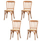 Wood Farmhouse Side Chair Slat Back Weathered Dining Side Chair for Restaurant Light Brown 4 Piece Set Clearhalo ' kitchen&dining_furn' 'Dining Chairs' 'Dining Tables & Seating' 'dining_chair' 'furn' 'furn_dining_chair' 'Furniture' 'furniture_dining_chair' 'Kitchen & Dining Furniture' 'kitchen' 3671854