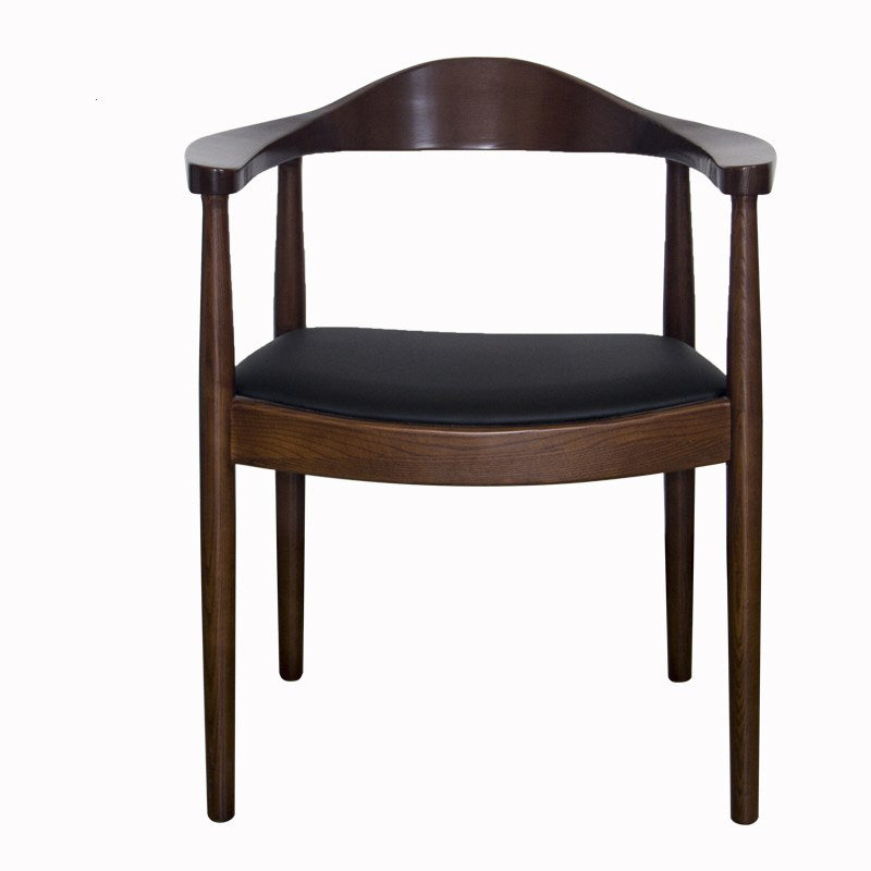 Scandinavian Style Wood Dining Chairs Open Back Dining Side Chair Home Side Chair Brown 1 Piece Clearhalo ' kitchen&dining_furn' 'Dining Chairs' 'Dining Tables & Seating' 'dining_chair' 'furn' 'furn_dining_chair' 'Furniture' 'furniture_dining_chair' 'Kitchen & Dining Furniture' 'kitchen' 3671862