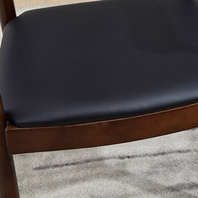 Scandinavian Style Wood Dining Chairs Open Back Dining Side Chair Home Side Chair Clearhalo ' kitchen&dining_furn' 'Dining Chairs' 'Dining Tables & Seating' 'dining_chair' 'furn' 'furn_dining_chair' 'Furniture' 'furniture_dining_chair' 'Kitchen & Dining Furniture' 'kitchen' 3671875