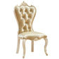 European style Birch Leather Side chair Light color Parsons Dining Chair Clearhalo ' kitchen&dining_furn' 'Dining Chairs' 'Dining Tables & Seating' 'dining_chair' 'furn' 'furn_dining_chair' 'Furniture' 'furniture_dining_chair' 'Kitchen & Dining Furniture' 'kitchen' 3671920
