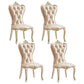 European style Birch Leather Side chair Light color Parsons Dining Chair Pink 4 Piece Set Clearhalo ' kitchen&dining_furn' 'Dining Chairs' 'Dining Tables & Seating' 'dining_chair' 'furn' 'furn_dining_chair' 'Furniture' 'furniture_dining_chair' 'Kitchen & Dining Furniture' 'kitchen' 3671931