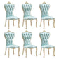 European style Birch Leather Side chair Light color Parsons Dining Chair Light Blue 6 Piece Set Clearhalo ' kitchen&dining_furn' 'Dining Chairs' 'Dining Tables & Seating' 'dining_chair' 'furn' 'furn_dining_chair' 'Furniture' 'furniture_dining_chair' 'Kitchen & Dining Furniture' 'kitchen' 3671938