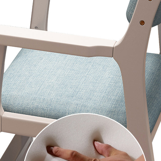 Contemporary Wood Side Chair Open Back Dining Side Arm Chair for Home Use Clearhalo ' kitchen&dining_furn' 'Dining Chairs' 'Dining Tables & Seating' 'dining_chair' 'furn' 'furn_dining_chair' 'Furniture' 'furniture_dining_chair' 'Kitchen & Dining Furniture' 'kitchen' 3671988