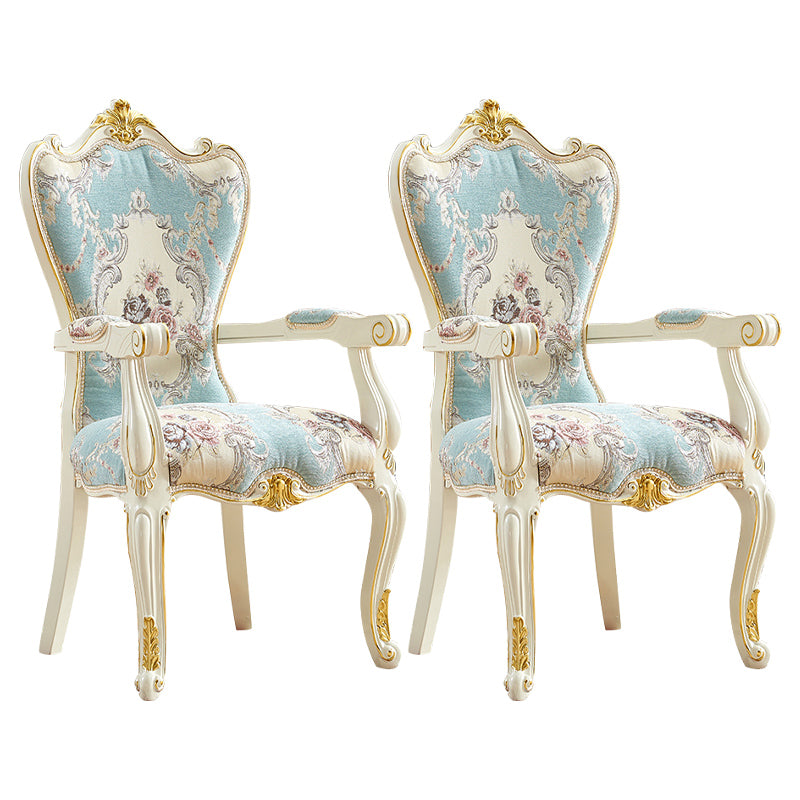 European Style Birch Leather Arm Chair Light Color Solid Back Dining Chair with White Legs Black 2 Piece Set Clearhalo ' kitchen&dining_furn' 'Dining Chairs' 'Dining Tables & Seating' 'dining_chair' 'furn' 'furn_dining_chair' 'Furniture' 'furniture_dining_chair' 'Kitchen & Dining Furniture' 'kitchen' 3672021