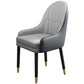 Leather Contemporary Home Side Chair Parsons Chair of 21'' Wide Chairs Light Gray 1 Piece Clearhalo ' kitchen&dining_furn' 'Dining Chairs' 'Dining Tables & Seating' 'dining_chair' 'furn' 'furn_dining_chair' 'Furniture' 'furniture_dining_chair' 'Kitchen & Dining Furniture' 'kitchen' 3672184