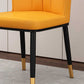 Modern Indoor Leather Parsons Chair 36"H Armless Dining Chair for Restaurant Clearhalo ' kitchen&dining_furn' 'Dining Chairs' 'Dining Tables & Seating' 'dining_chair' 'furn' 'furn_dining_chair' 'Furniture' 'furniture_dining_chair' 'Kitchen & Dining Furniture' 'kitchen' 3672219
