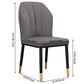 Modern Indoor Leather Parsons Chair 36"H Armless Dining Chair for Restaurant Clearhalo ' kitchen&dining_furn' 'Dining Chairs' 'Dining Tables & Seating' 'dining_chair' 'furn' 'furn_dining_chair' 'Furniture' 'furniture_dining_chair' 'Kitchen & Dining Furniture' 'kitchen' 3672223