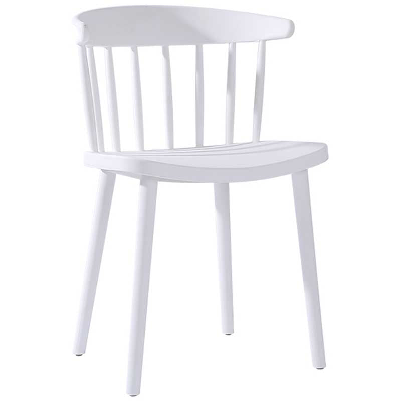 Multicolor Contemporary Style Side Chair Set Windsor Back Side Dining Chair White 1 Piece Clearhalo ' kitchen&dining_furn' 'Dining Chairs' 'Dining Tables & Seating' 'dining_chair' 'furn' 'furn_dining_chair' 'Furniture' 'furniture_dining_chair' 'Kitchen & Dining Furniture' 'kitchen' 3672332