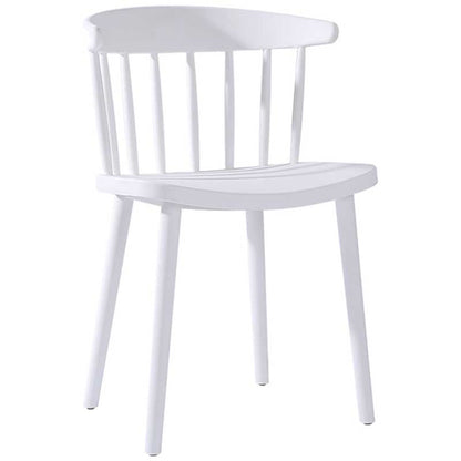 Multicolor Contemporary Style Side Chair Set Windsor Back Side Dining Chair White 1 Piece Clearhalo ' kitchen&dining_furn' 'Dining Chairs' 'Dining Tables & Seating' 'dining_chair' 'furn' 'furn_dining_chair' 'Furniture' 'furniture_dining_chair' 'Kitchen & Dining Furniture' 'kitchen' 3672332