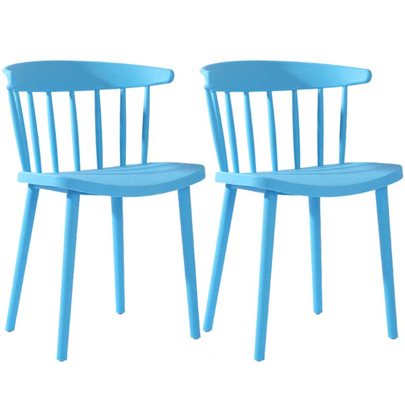 Multicolor Contemporary Style Side Chair Set Windsor Back Side Dining Chair Sky Blue 2 Piece Set Clearhalo ' kitchen&dining_furn' 'Dining Chairs' 'Dining Tables & Seating' 'dining_chair' 'furn' 'furn_dining_chair' 'Furniture' 'furniture_dining_chair' 'Kitchen & Dining Furniture' 'kitchen' 3672339