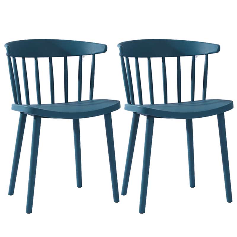 Multicolor Contemporary Style Side Chair Set Windsor Back Side Dining Chair Blue 2 Piece Set Clearhalo ' kitchen&dining_furn' 'Dining Chairs' 'Dining Tables & Seating' 'dining_chair' 'furn' 'furn_dining_chair' 'Furniture' 'furniture_dining_chair' 'Kitchen & Dining Furniture' 'kitchen' 3672360