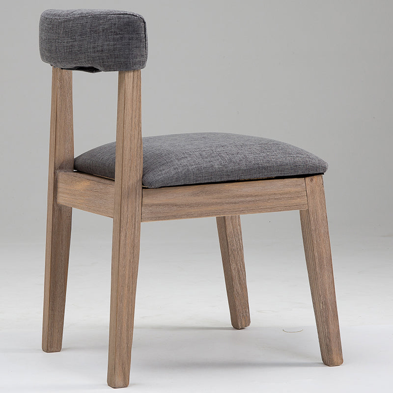 Country Style Solid Wood Dining Room Chair Open Back Dining Side Chair Clearhalo ' kitchen&dining_furn' 'Dining Chairs' 'Dining Tables & Seating' 'dining_chair' 'furn' 'furn_dining_chair' 'Furniture' 'furniture_dining_chair' 'Kitchen & Dining Furniture' 'kitchen' 3672371