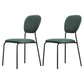 Contemporary Style Metal Dining Room Kitchen Chair Open Back Side Chairs Green 2 Piece Set Clearhalo ' kitchen&dining_furn' 'Dining Chairs' 'Dining Tables & Seating' 'dining_chair' 'furn' 'furn_dining_chair' 'Furniture' 'furniture_dining_chair' 'Kitchen & Dining Furniture' 'kitchen' 3672451