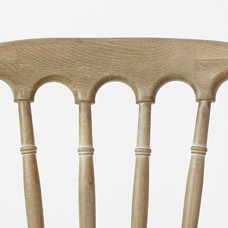 Wood Farmhouse Restaurant Side Chair Slat Back Vintage Tone Dining Chair Clearhalo ' kitchen&dining_furn' 'Dining Chairs' 'Dining Tables & Seating' 'dining_chair' 'furn' 'furn_dining_chair' 'Furniture' 'furniture_dining_chair' 'Kitchen & Dining Furniture' 'kitchen' 3672596