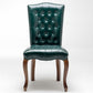 Wood Traditional Dining Side Chair with Color Cushion Parsons Chair for Home Blackish Green 1 Piece Clearhalo ' kitchen&dining_furn' 'Dining Chairs' 'Dining Tables & Seating' 'dining_chair' 'furn' 'furn_dining_chair' 'Furniture' 'furniture_dining_chair' 'Kitchen & Dining Furniture' 'kitchen' 3672611