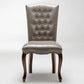 Wood Traditional Dining Side Chair with Color Cushion Parsons Chair for Home Light Gray 1 Piece Clearhalo ' kitchen&dining_furn' 'Dining Chairs' 'Dining Tables & Seating' 'dining_chair' 'furn' 'furn_dining_chair' 'Furniture' 'furniture_dining_chair' 'Kitchen & Dining Furniture' 'kitchen' 3672628