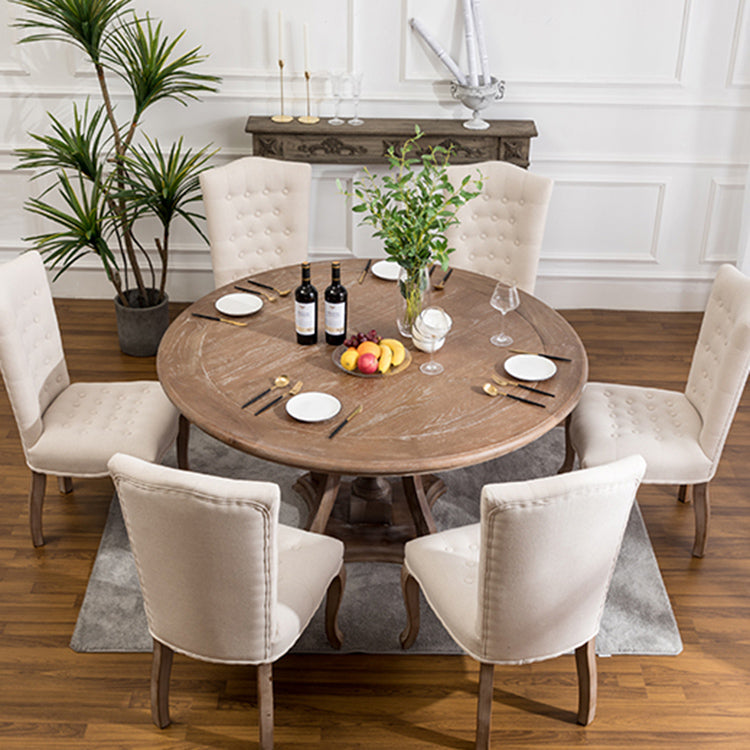 Wood Traditional Dining Side Chair with Color Cushion Parsons Chair for Home Clearhalo ' kitchen&dining_furn' 'Dining Chairs' 'Dining Tables & Seating' 'dining_chair' 'furn' 'furn_dining_chair' 'Furniture' 'furniture_dining_chair' 'Kitchen & Dining Furniture' 'kitchen' 3672632