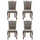 Wood Traditional Dining Side Chair with Color Cushion Parsons Chair for Home Light Gray 4 Piece Set Clearhalo ' kitchen&dining_furn' 'Dining Chairs' 'Dining Tables & Seating' 'dining_chair' 'furn' 'furn_dining_chair' 'Furniture' 'furniture_dining_chair' 'Kitchen & Dining Furniture' 'kitchen' 3672633