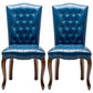 Wood Traditional Dining Side Chair with Color Cushion Parsons Chair for Home Blue 2 Piece Set Clearhalo ' kitchen&dining_furn' 'Dining Chairs' 'Dining Tables & Seating' 'dining_chair' 'furn' 'furn_dining_chair' 'Furniture' 'furniture_dining_chair' 'Kitchen & Dining Furniture' 'kitchen' 3672642