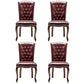 Wood Traditional Dining Side Chair with Color Cushion Parsons Chair for Home Red 4 Piece Set Clearhalo ' kitchen&dining_furn' 'Dining Chairs' 'Dining Tables & Seating' 'dining_chair' 'furn' 'furn_dining_chair' 'Furniture' 'furniture_dining_chair' 'Kitchen & Dining Furniture' 'kitchen' 3672646