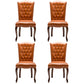 Wood Traditional Dining Side Chair with Color Cushion Parsons Chair for Home Orange 4 Piece Set Clearhalo ' kitchen&dining_furn' 'Dining Chairs' 'Dining Tables & Seating' 'dining_chair' 'furn' 'furn_dining_chair' 'Furniture' 'furniture_dining_chair' 'Kitchen & Dining Furniture' 'kitchen' 3672655
