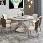 Modern Round Dining Table Sintered Stone Dining Table with Pedestal Table Clearhalo ' dining_table' 'Dining Tables & Seating' 'Dining Tables' 'furn' 'furn_dining_table' 'Furniture' 'furniture_dining_table' 'Kitchen & Dining Furniture' 'kitchen&dining_furn' 'kitchen' 'kitchen_dining_table' 3672663