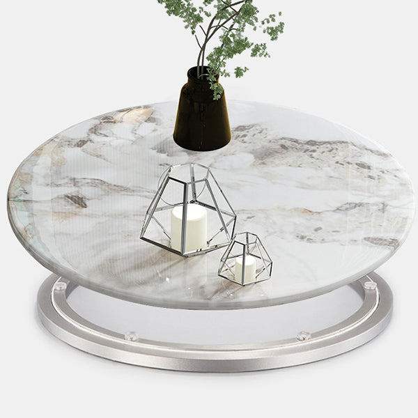 Modern Round Dining Table Sintered Stone Dining Table with Pedestal Table Clearhalo ' dining_table' 'Dining Tables & Seating' 'Dining Tables' 'furn' 'furn_dining_table' 'Furniture' 'furniture_dining_table' 'Kitchen & Dining Furniture' 'kitchen&dining_furn' 'kitchen' 'kitchen_dining_table' 3672667