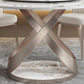 Modern Round Dining Table Sintered Stone Dining Table with Pedestal Table Clearhalo ' dining_table' 'Dining Tables & Seating' 'Dining Tables' 'furn' 'furn_dining_table' 'Furniture' 'furniture_dining_table' 'Kitchen & Dining Furniture' 'kitchen&dining_furn' 'kitchen' 'kitchen_dining_table' 3672668