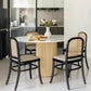 Round Shape White Dining Table Sintered Stone Table Contemporary with Pedestal Clearhalo ' dining_table' 'Dining Tables & Seating' 'Dining Tables' 'furn' 'furn_dining_table' 'Furniture' 'furniture_dining_table' 'Kitchen & Dining Furniture' 'kitchen&dining_furn' 'kitchen' 'kitchen_dining_table' 3672680